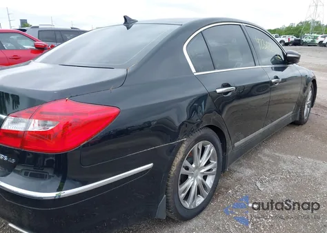 2012 Hyundai Genesis 4.6 from USA, damaged, VIN KMHGC4DF6CU198054